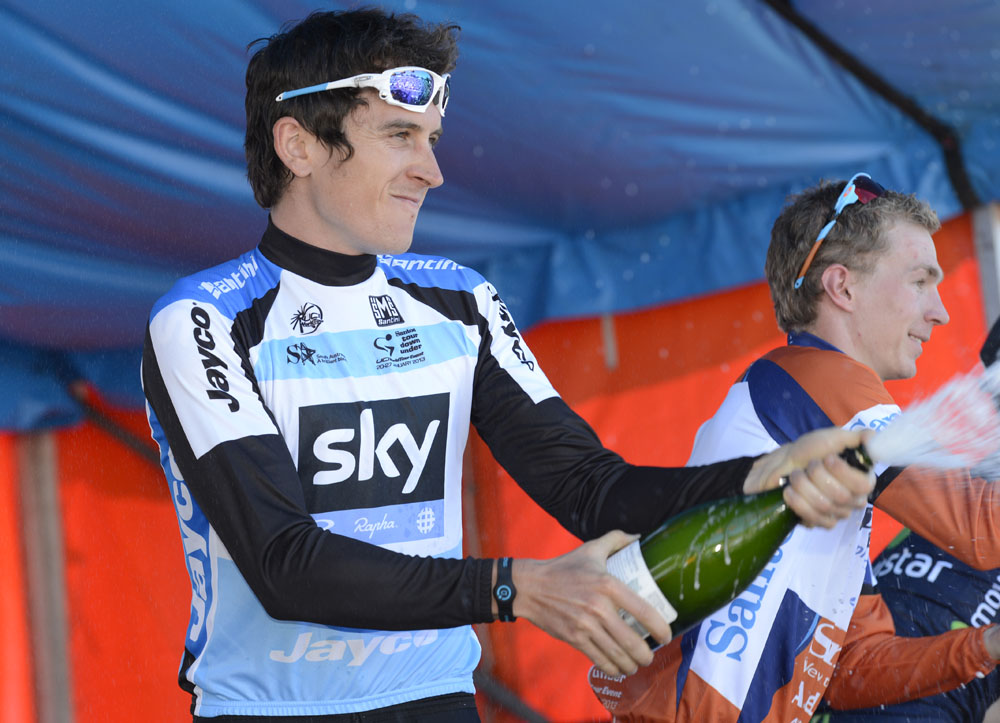 Geraint Thomas, Tour Down Under 2013, stage six