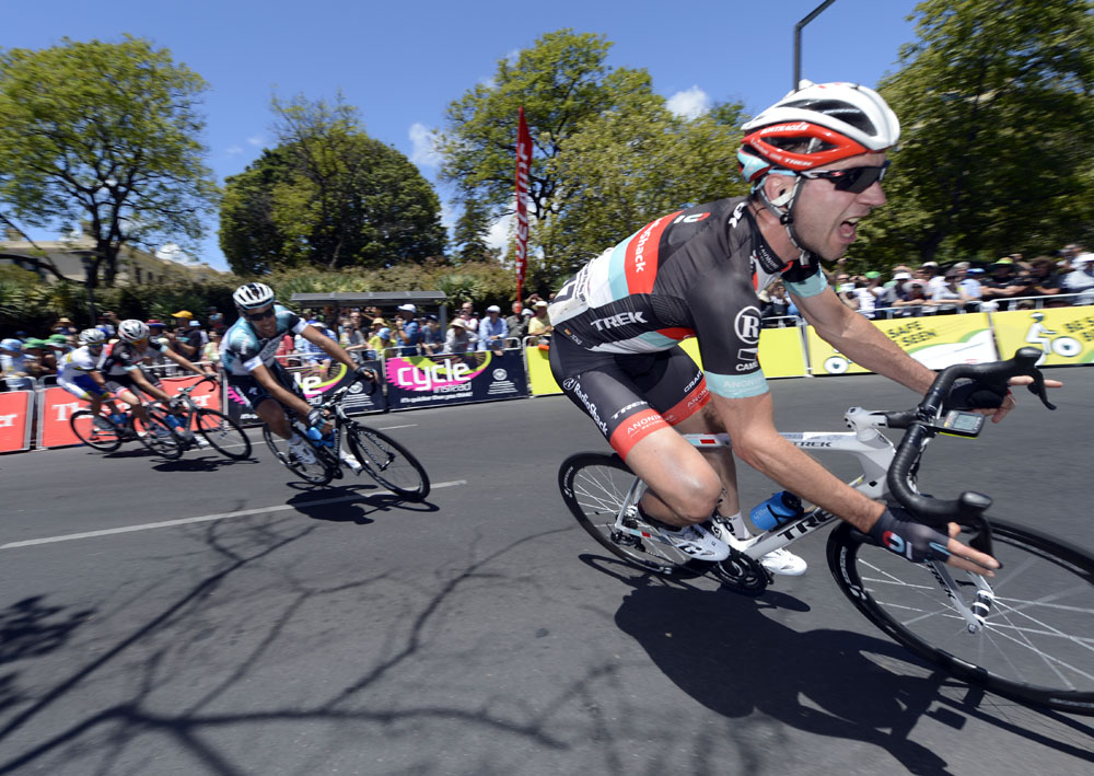 Jens Voigt escape, Tour Down Under 2013, stage six