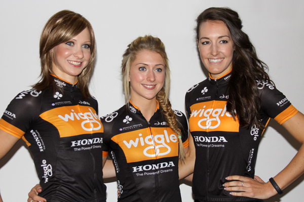 Rowsell, Trott, King Wiggle Honda team launch 2013 wiggle, honda, team. rowsell, trott, king