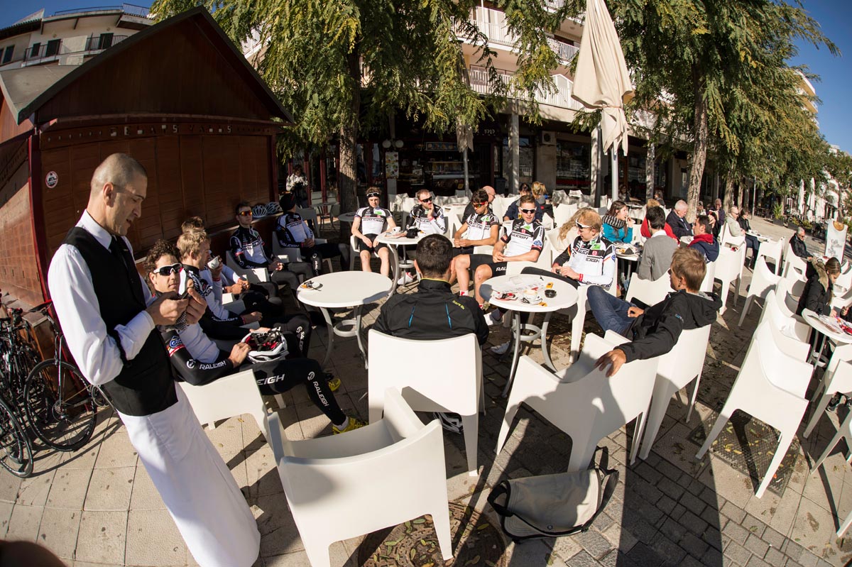 Raleigh -GAC cycling team train in Majorca