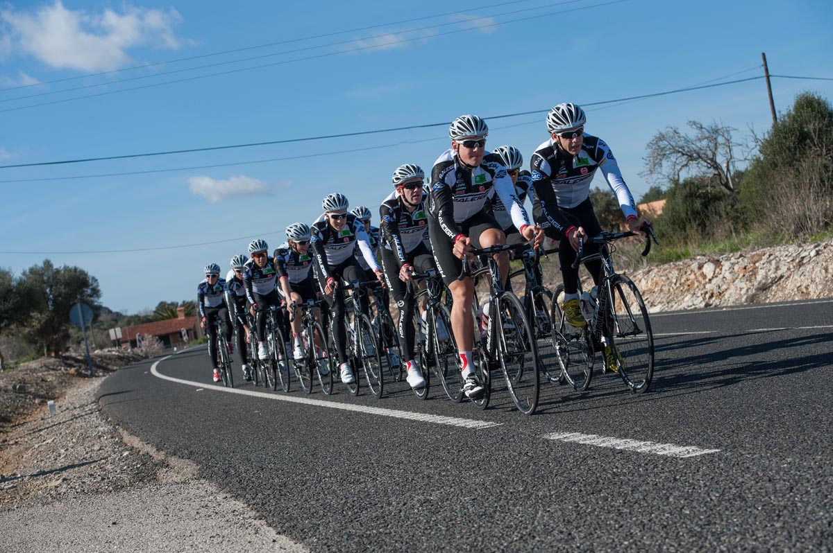 Raleigh -GAC cycling team train in Majorca