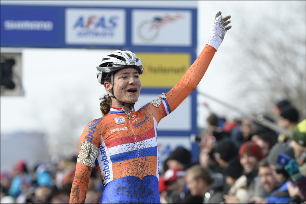 Marianne Vos wins women's race, Cyclo-cross World Championships 2013