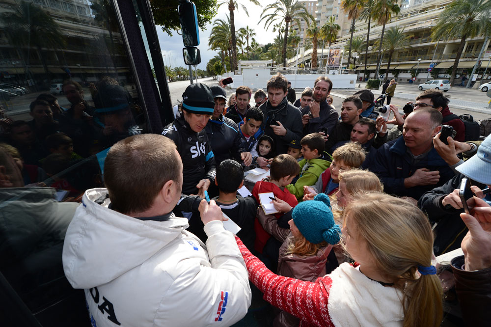 Bradley Wiggins fans, Trofeo Palma, Challenge Mallorca 2013