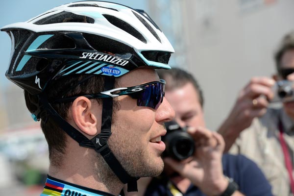 Photo: Cavendish is a true competitor and does not like losing. 