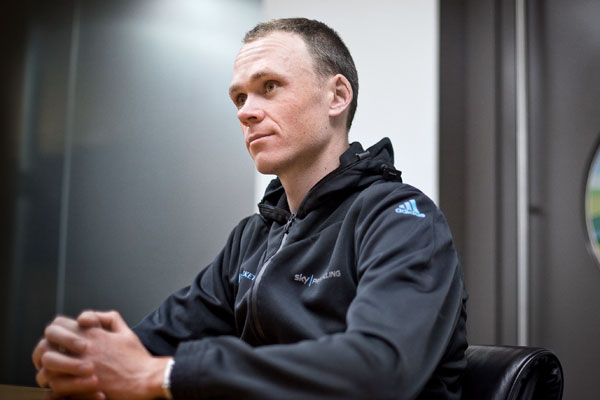 Photo: Chris Froome The Tour is my focus.