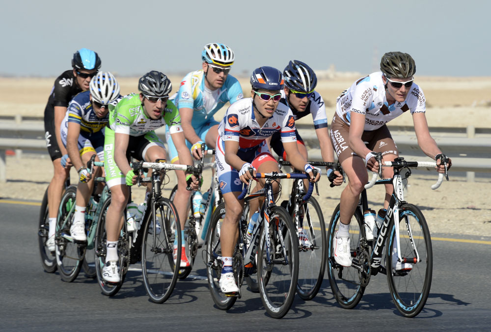 Escape group, Tour of Qatar 2013, stage 3