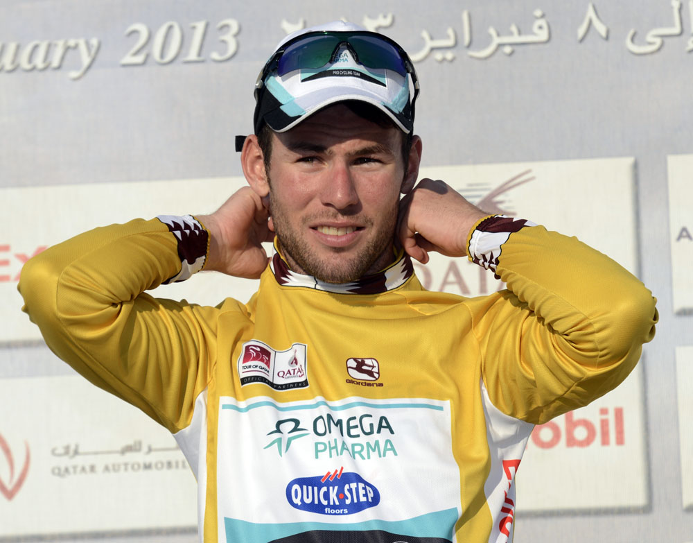 Mark Cavendish takes race lead after stage 4, Tour of Qatar 2013
