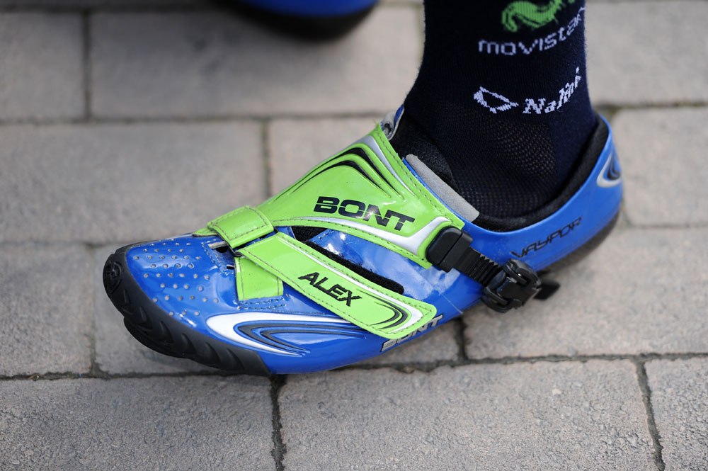 Alex Dowsett's Bont shoe, Trofeo Alcudia 2013, Majorca