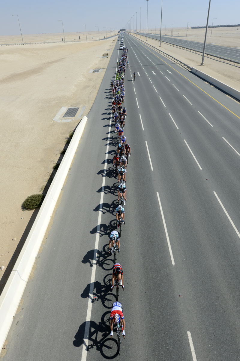 Peloton, Tour of Qatar 2013, stage four