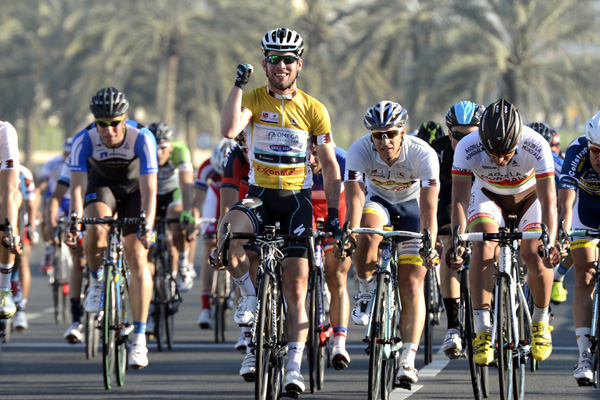 Mark Cavendish wins stage six Tour of Qatar 2013 mark cavendish, cav, tour of qatar, 2013