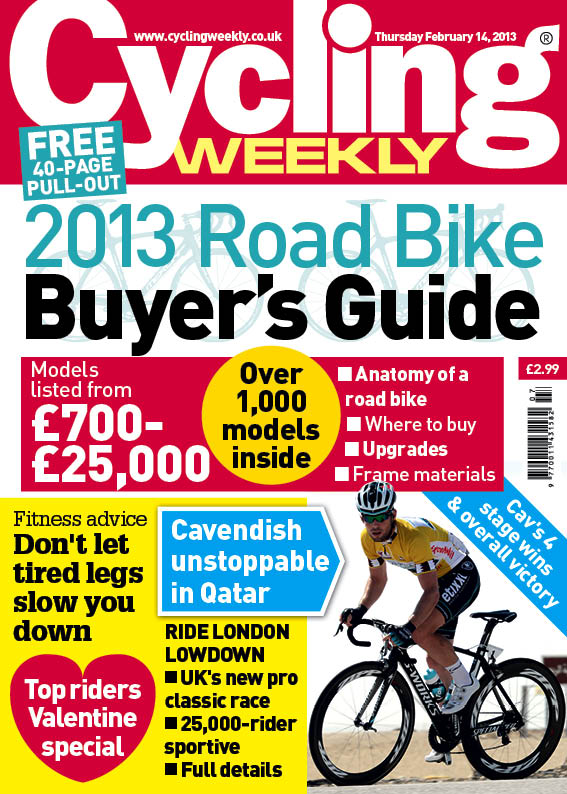 Cycling Weekly February 14 2013 issue Cycling Weekly February 14 2013 issue