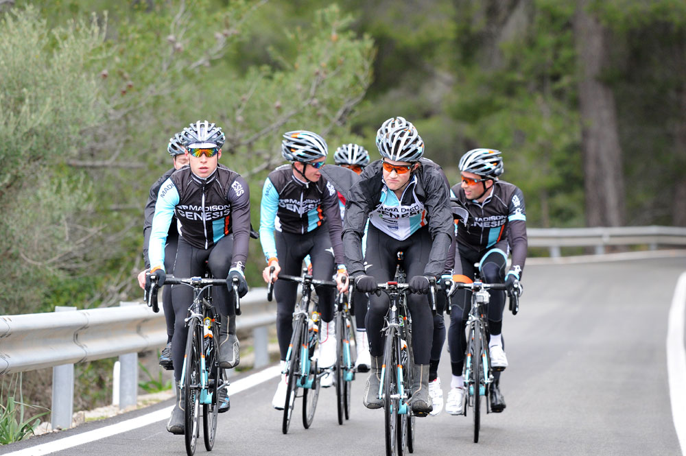 Madison-Genesis training in Majorca, 2013 Madison-Genesis training in Majorca, 2013