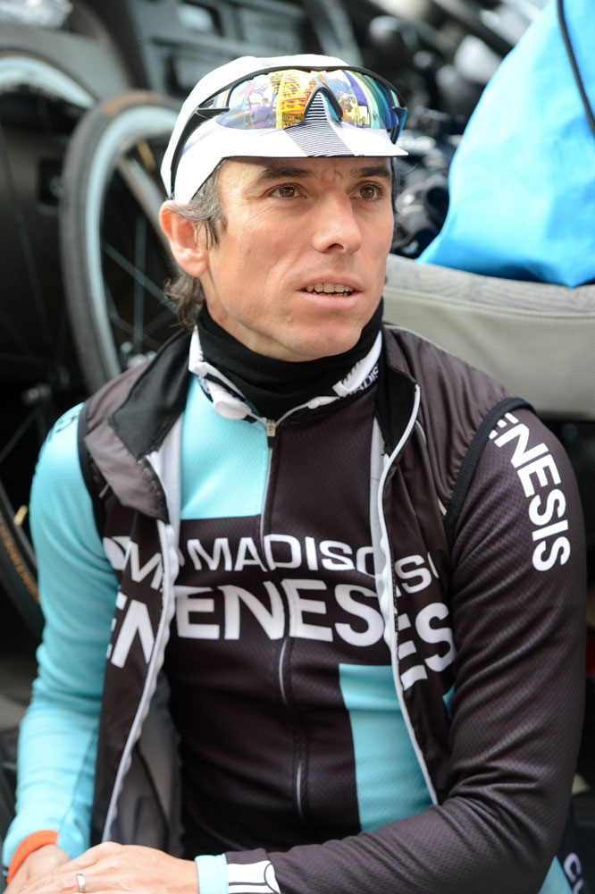 Dean Downing, Madison-Genesis training in Majorca, 2013