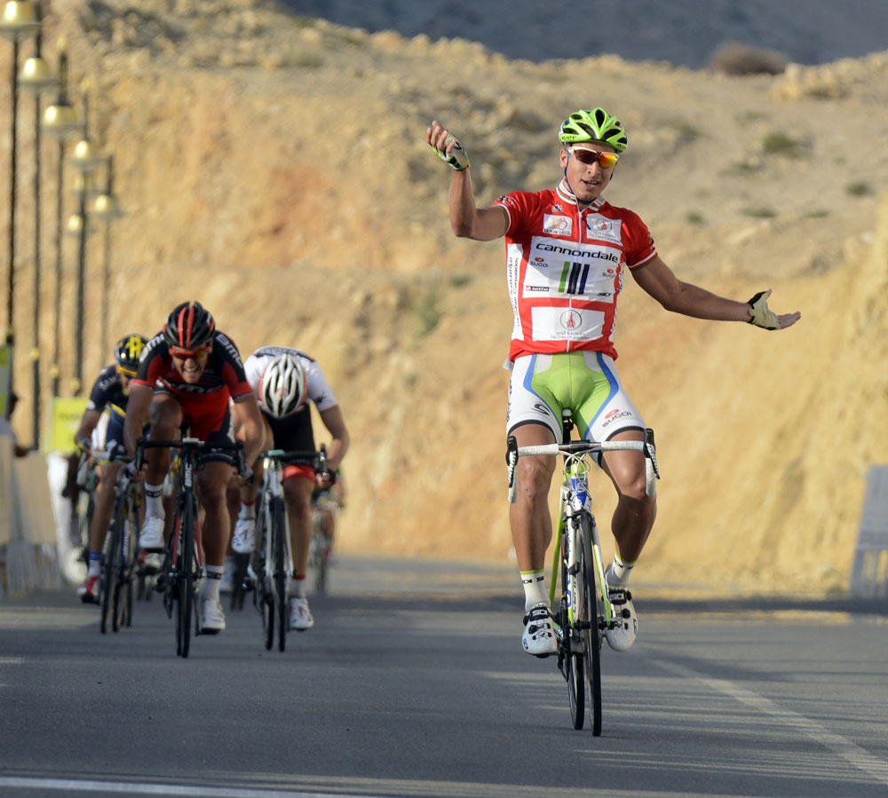 Peter Sagan wins, Tour of Oman 2013, stage three