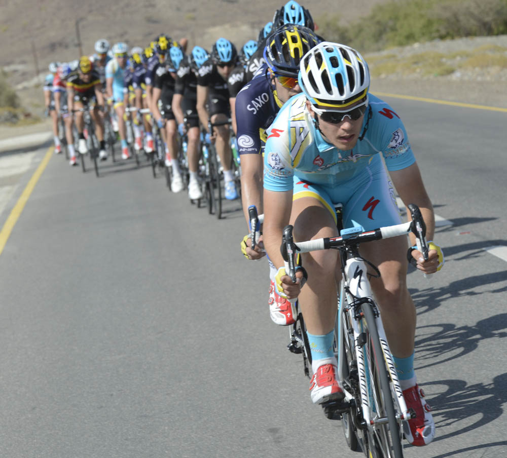 Evan Huffman, Tour of Oman 2013, stage four