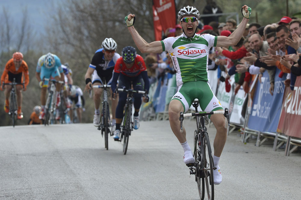 Jonathan Hivert wins stage, Ruta Del Sol 2013, stage one Jonathan Hivert wins stage, Ruta Del Sol 2013, stage one