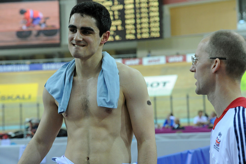 Kian Emadi, Track World Championships 2013, day one