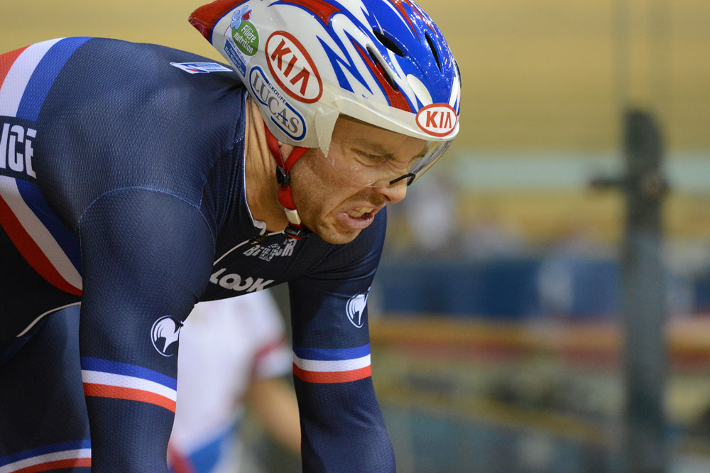 Francois Pervis starts, Track World Championships 2013, day 2 morning Francois Pervis starts, Track World Championships 2013, day 2 morning