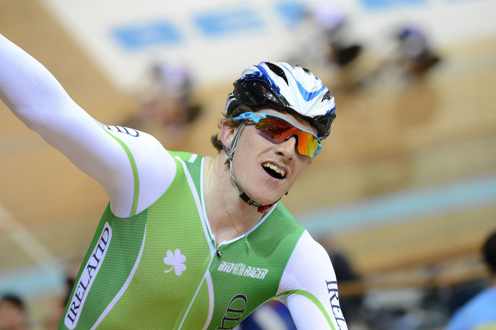 Martyn Irvine wins scratch race, Track World Championships 2013, day two, evening Martyn Irvine wins scratch race, Track World Championships 2013, day two, evening