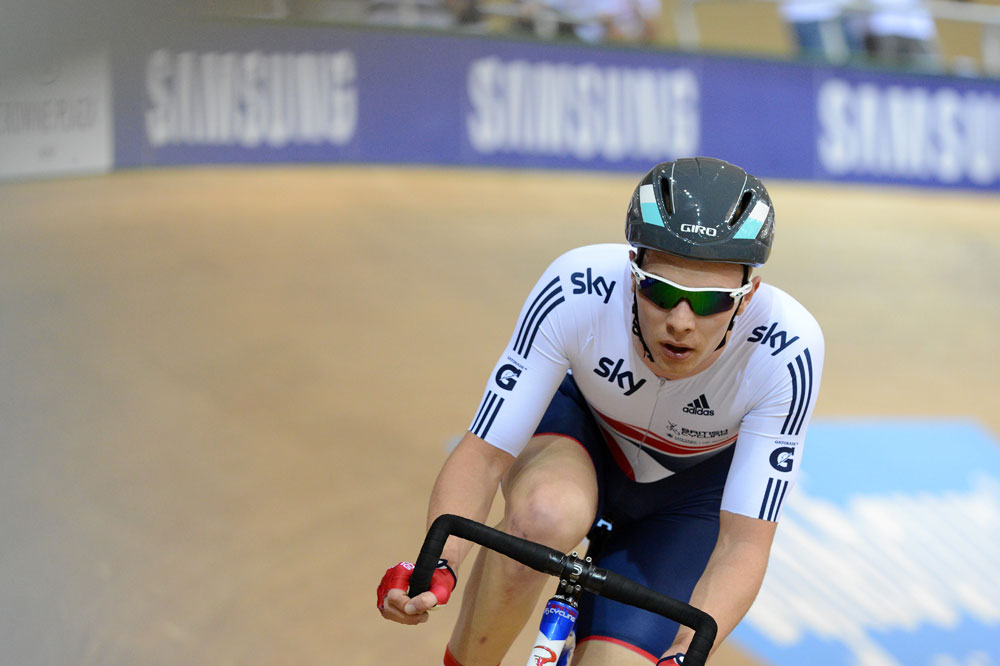 trackworlds13-d2pm-Doull-2.jpg Owain Doull in scratch race, Track World Championships 2013, day two, evening