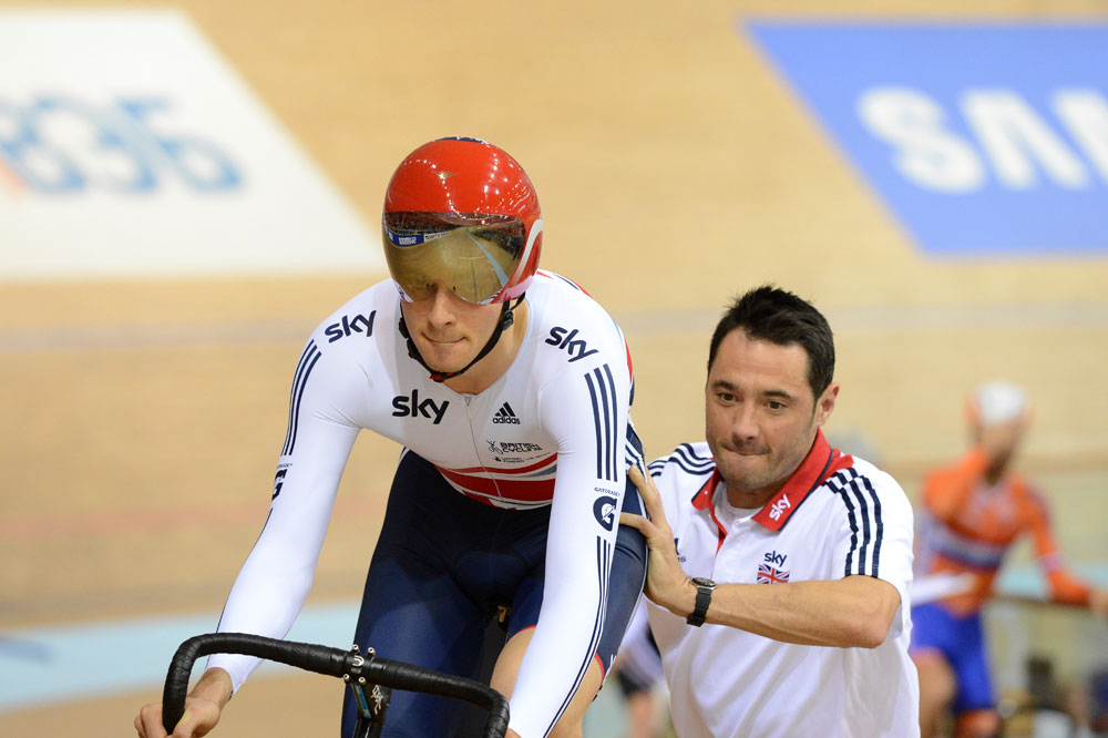 Jon Dibben and Chris Newton, Track World Championships 2013, day three morning