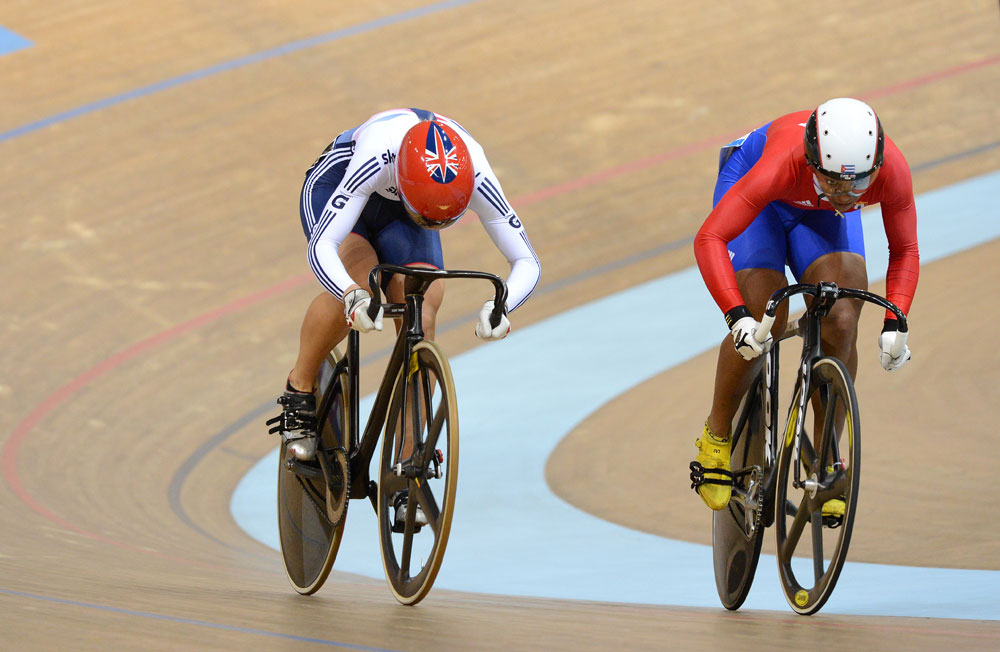 James and Rodriguez, Track World Championships 2013, day three morning
