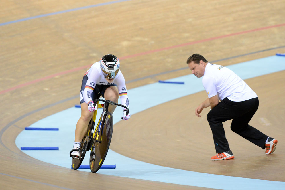 Kristina Vogel, Track World Championships 2013, day three morning