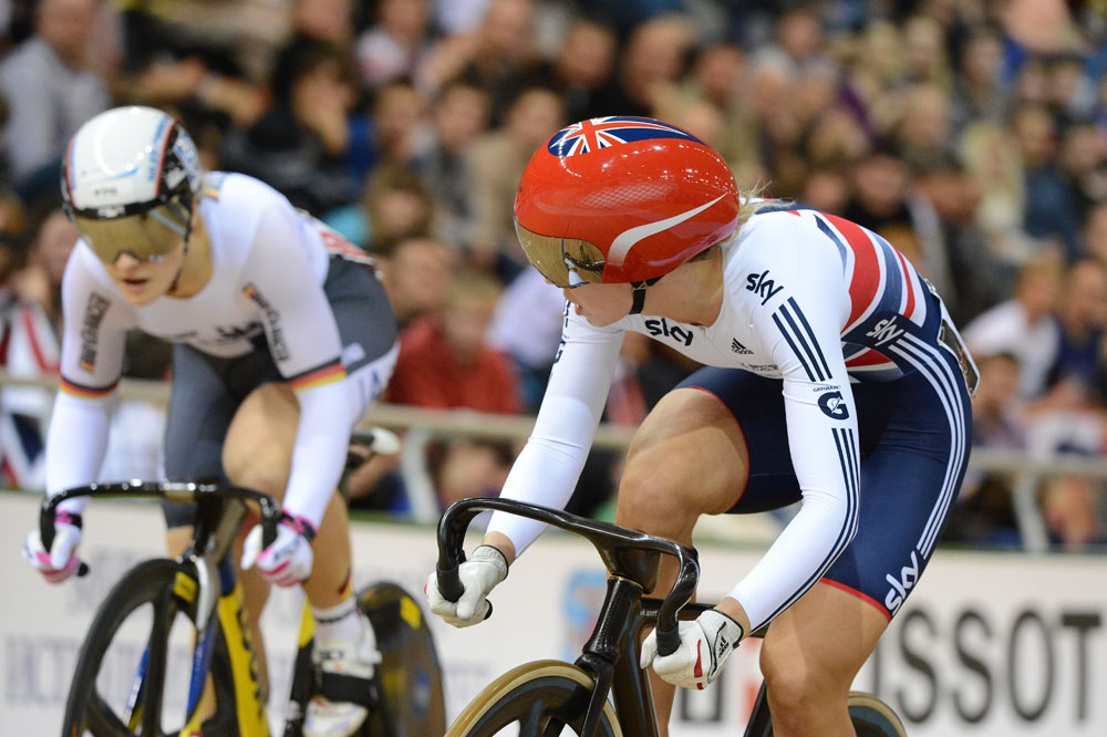 James and Vogel, Track World Championships 2013, day four