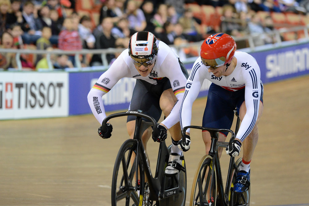 Kenny and Botticher, Track World Championships 2013, day four
