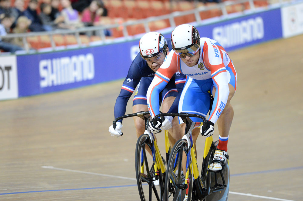 Dmitriev beats Pervis, Track World Championships 2013, day five