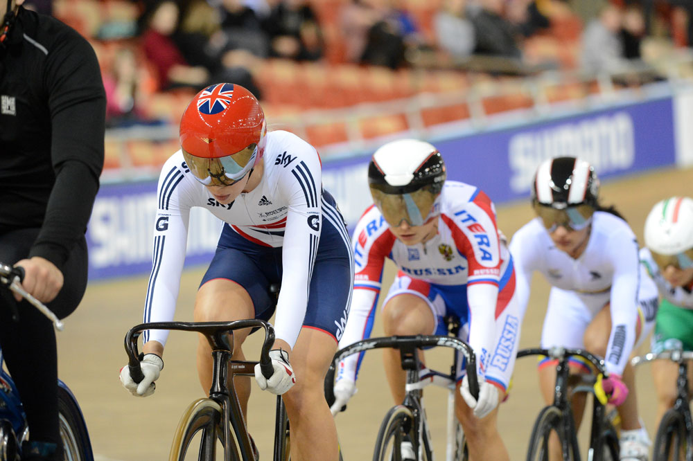 Becky James in keirin, Track World Championships 2013, day five