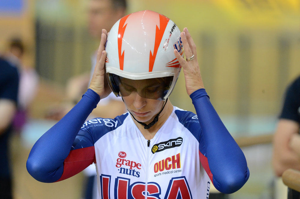 Sarah Hammer, omnium winner, Track World Championships 2013, day five