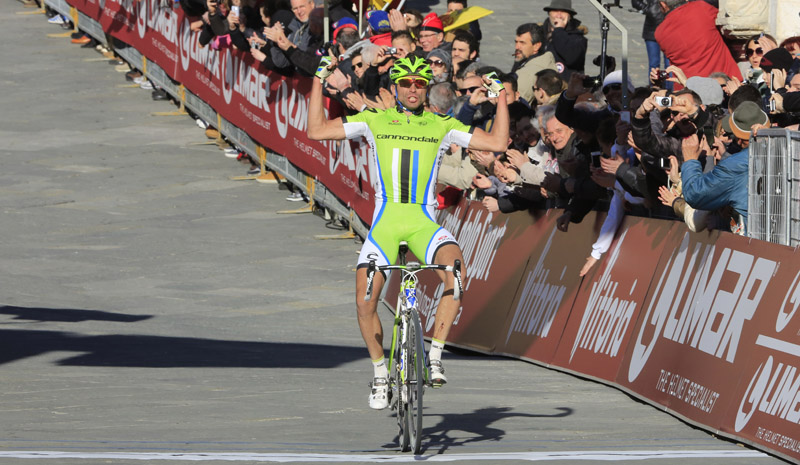 Moreno Moser wins, Strade Bianche 2013