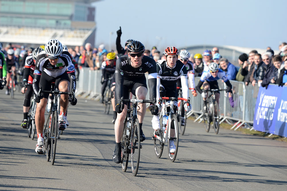 Ed Clancy wins, Eddie Soens Memorial road race 2013
