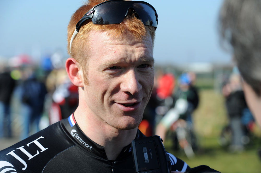 Ed Clancy wins, Eddie Soens Memorial road race 2013
