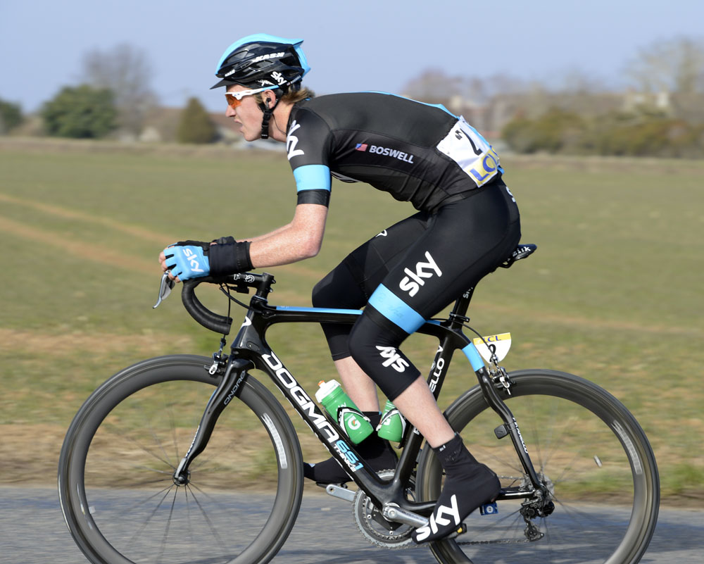 Ian Boswell, Paris-Nice 2013, stage one