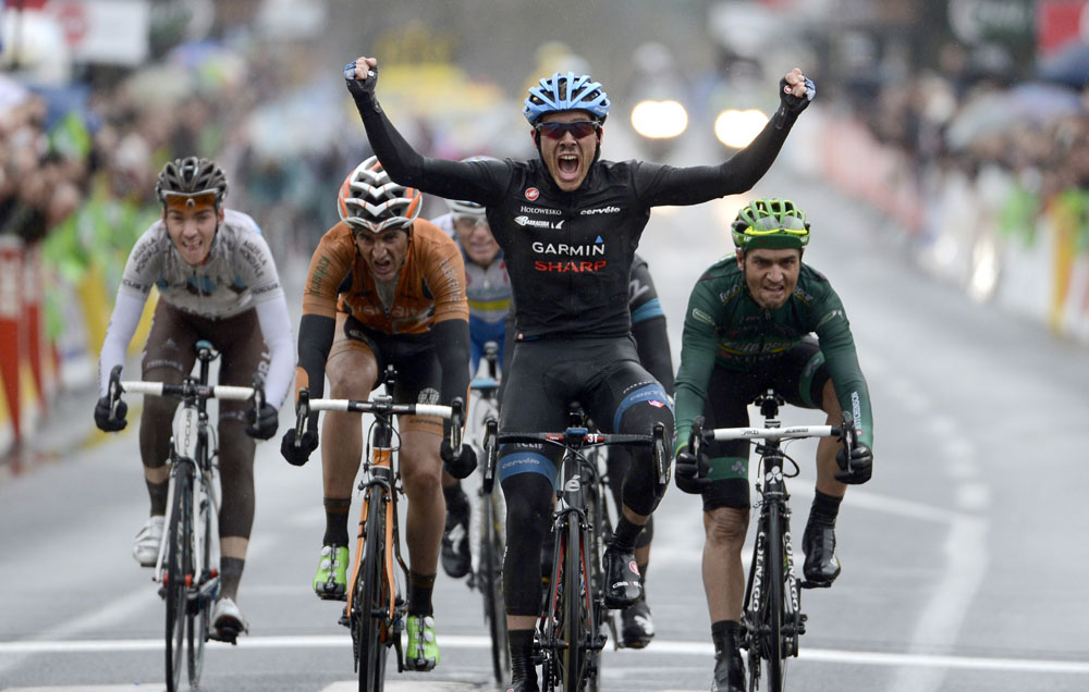 Andrew Talansky wins, Paris-Nice 2013, stage three