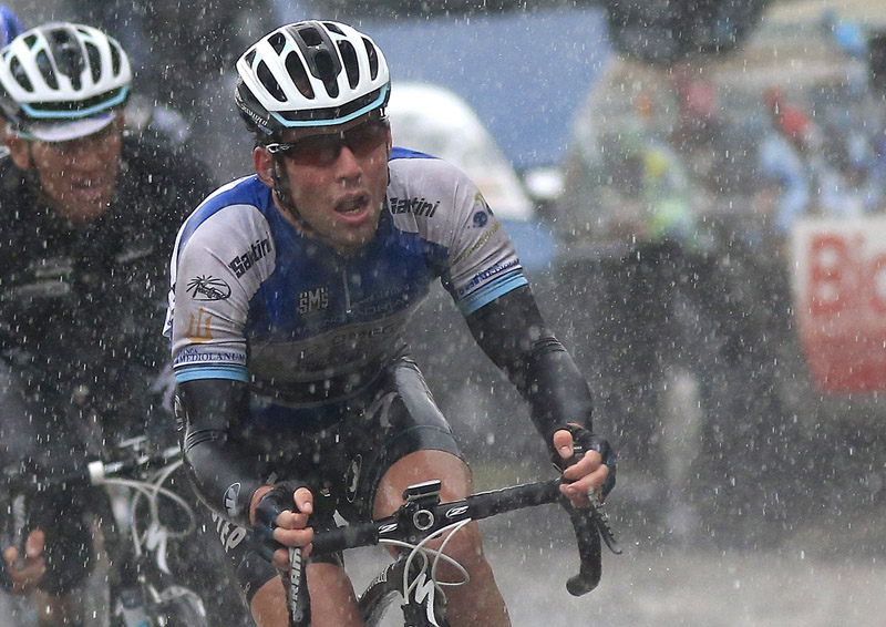 Mark Cavendish, race, leader, Tirreno-Adriatico 2013, stage two