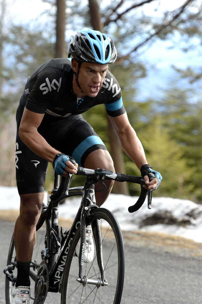 Richie Porte solo, Paris-Nice 2013, stage five