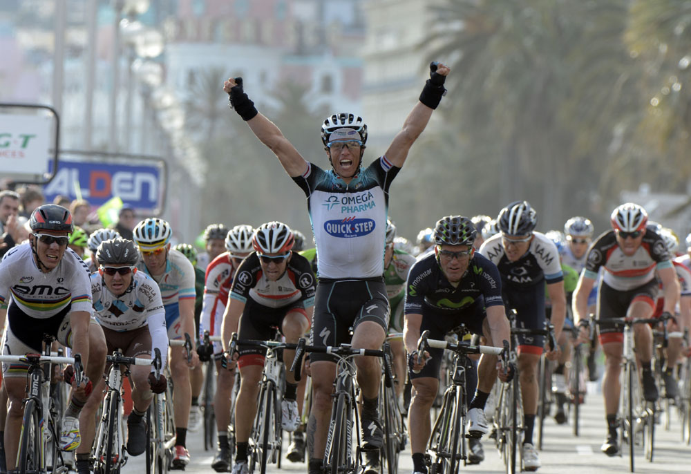 Sylvain Chavanel wins, Paris-Nice 2013, stage six