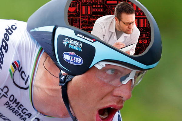 Dr. Hutch, cycling hurts Dr. Hutch, cycling hurts
