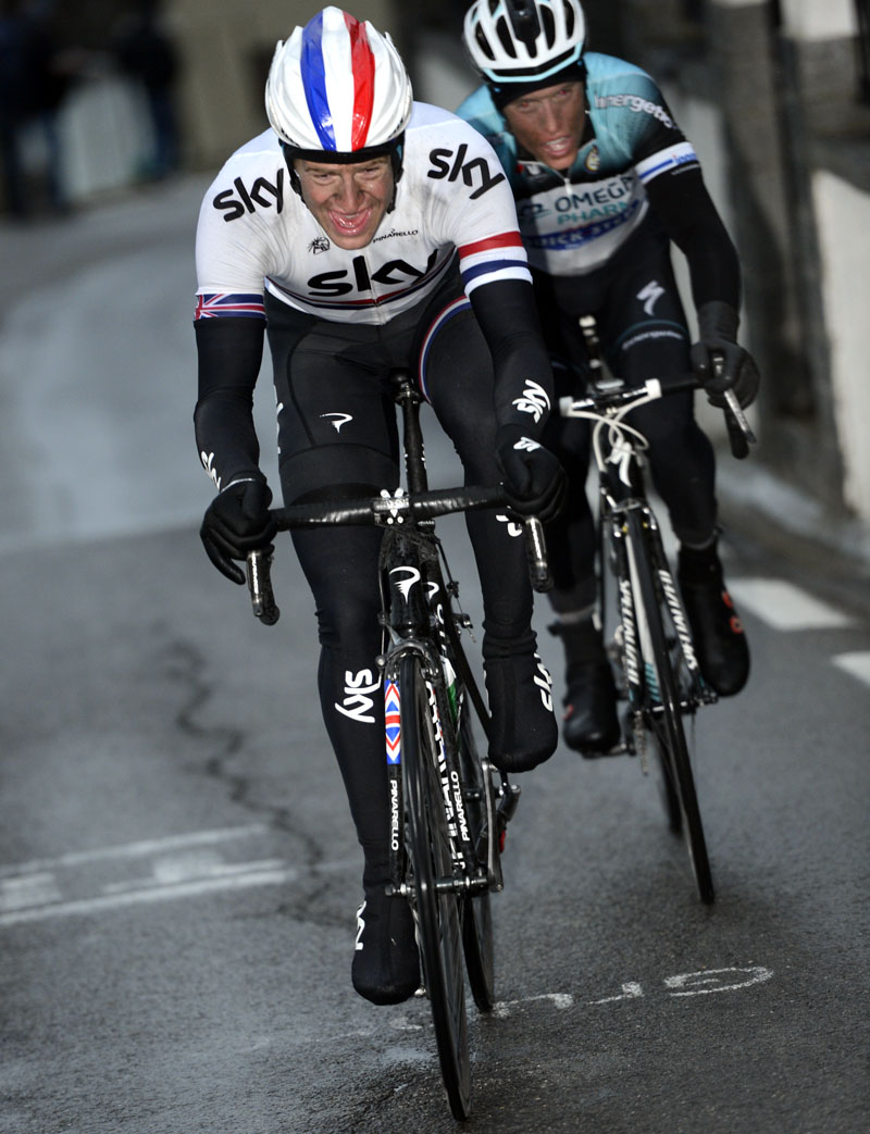 Ian Stannard and Sylvain Chavanel, Milan-San Remo 2013