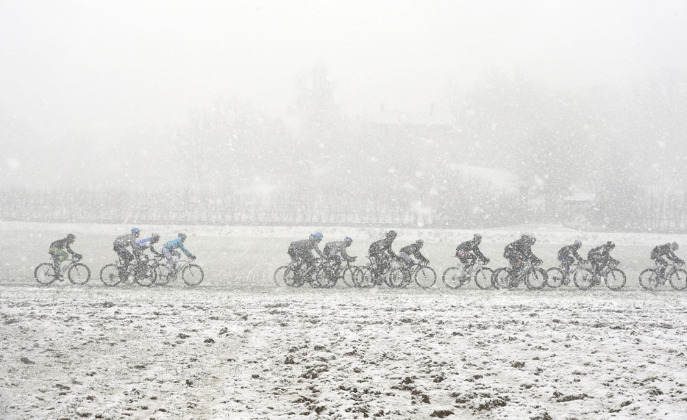 Snow, Milan-San Remo 2013 Snow, Milan-San Remo 2013