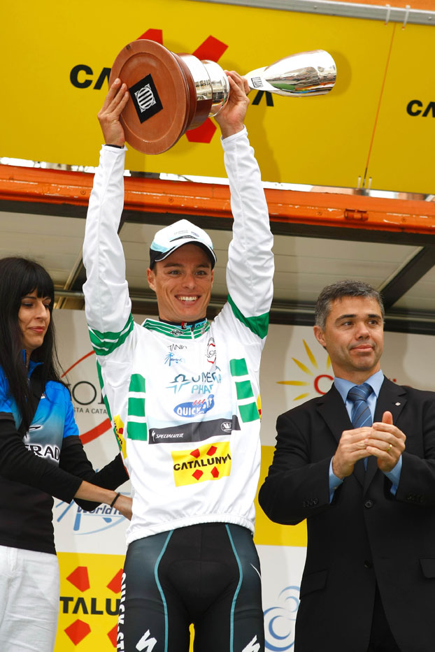 Gianni Meersman leads, Volta a Catalunya 2013. stage two