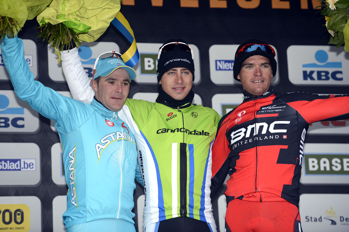 Sagan tops podium, Ghent-Wevelgem 2013 Sagan tops podium, Ghent-Wevelgem 2013