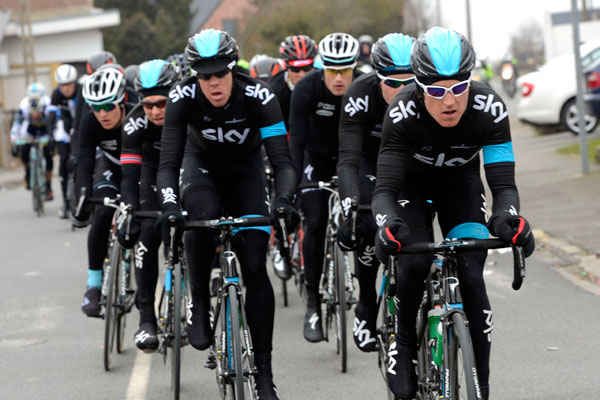 Team Sky, Ghent-Wevelgem 2013 Team Sky, Ghent-Wevelgem 2013