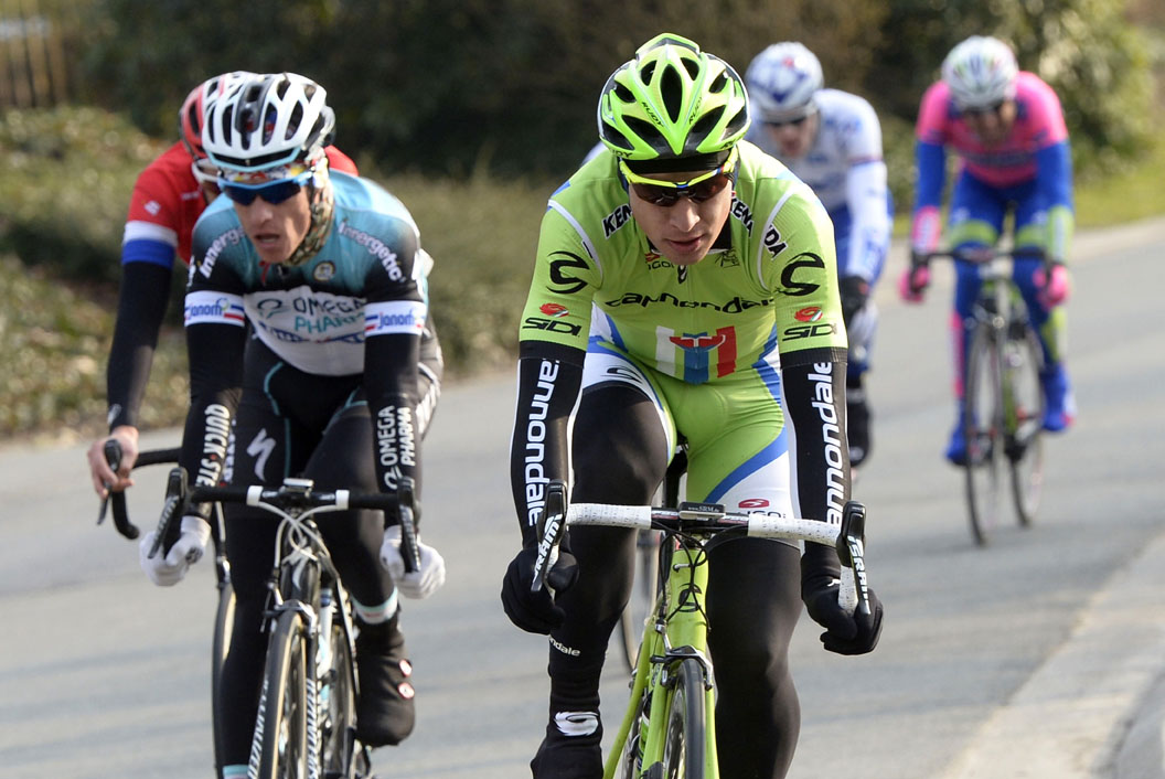 Peter Sagan and Sylvain Chavanel, Three Days of De Panne 2013, stage one Peter Sagan and Sylvain Chavanel, Three Days of De Panne 2013, stage one