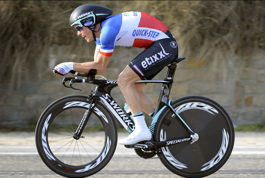 Sylvain Chavanel wins final stage TT and overall in Three Days of De Panne 2013 Sylvain Chavanel wins final stage TT and overall in Three Days of De Panne 2013