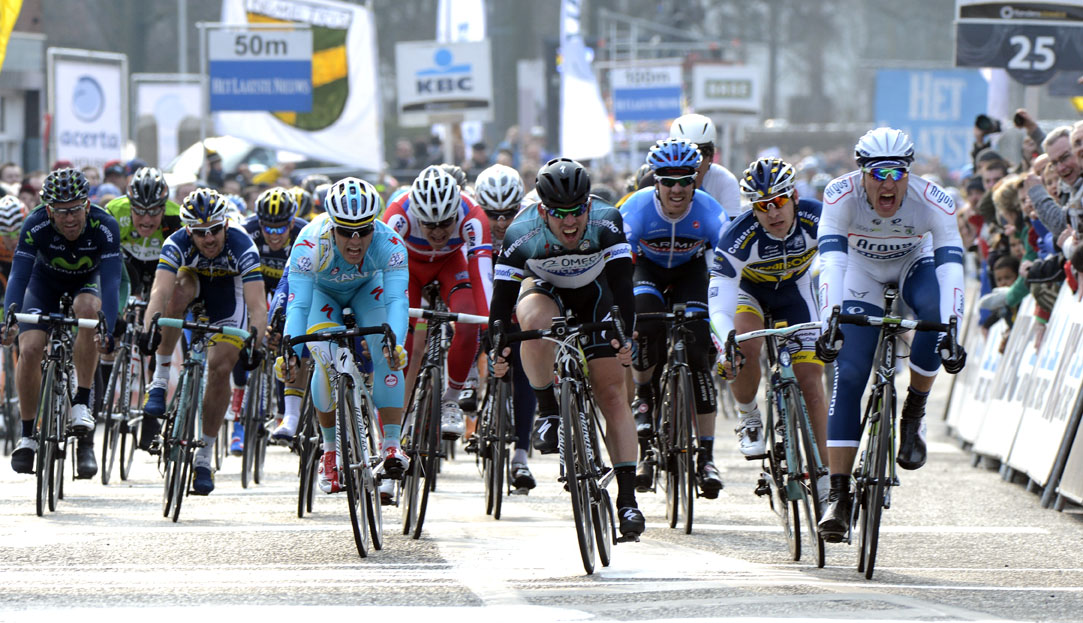 Marcel Kittel wins Scheldeprijs 2013 ahead of Mark Cavendish Marcel Kittel wins Scheldeprijs 2013 ahead of Mark Cavendish