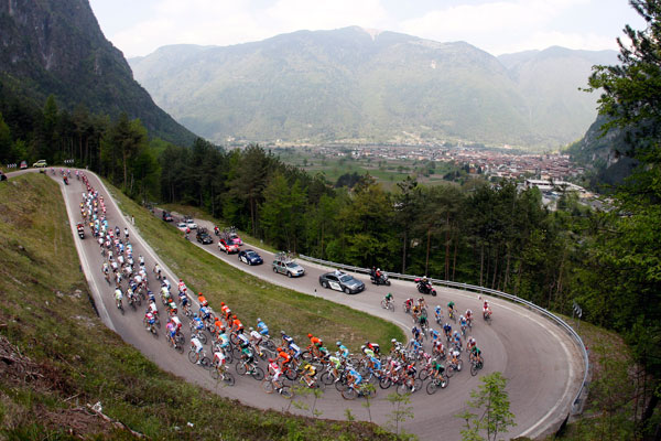 Giro del Trentino scenery Giro del Trentino scenery